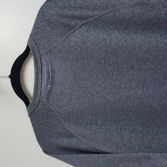 Champion~2XL~Men's Double Dry T-Shirt~Dark Grey - Picture 8 of 8